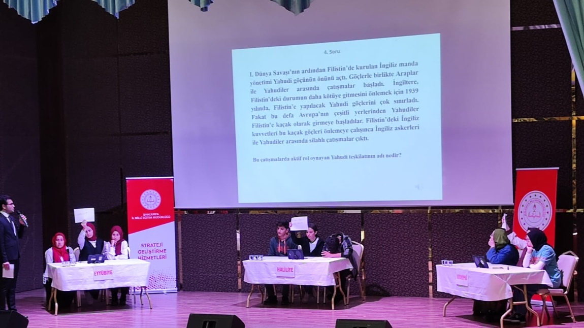 Cumhuriyetimizin 100.Yılı Liseler Arası T.C. İnkılap Tarihi ve Atatürk Temalı Bilgi Yarışması İl Finali
